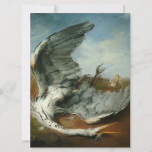 Verwundeter Reiher (von George Frederick Watts) Karte