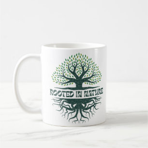 Verwurzelt in der Natur – Tree of Life Öko-Design Kaffeetasse