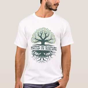 Verwurzelt in der Natur – Tree of Life Öko-Design T-Shirt