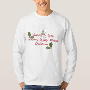 Verwurzelt in Liebe, wachsend in Freude – Botanisc T-Shirt