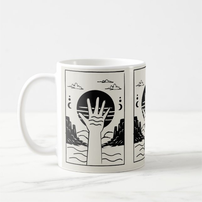 Verwurzelt Kaffeetasse (Links)