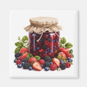 Very Berry Jam Magnet