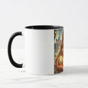 Verzaubernde Golden Hair Princess-Tasse Tasse