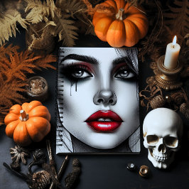 Verzaubernde gotische Maus - mutige Alternative Notizblock