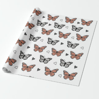 Verzaubernde Schmetterlinge, ein Whimsikpapier Geschenkpapier
