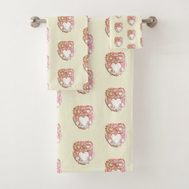 Verzaubert Eule Badhandtuch Set