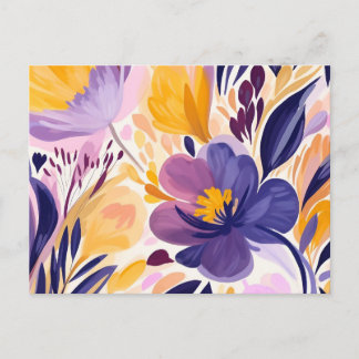 Verzauberte Blooms Postkarte