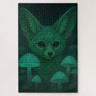 Verzauberte Fox & Biolumineszente Pilze Fairycore