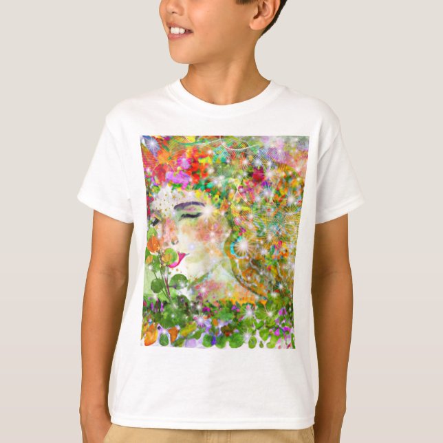 Verzauberte Göttin T-Shirt (Vorderseite)