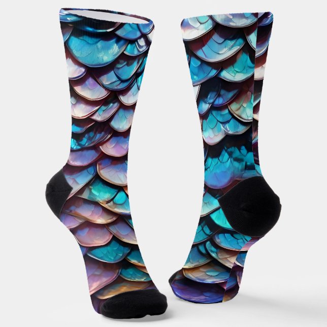 Verzauberte Höhen: Der Reiz der pastellfarbenen Me Socken (Gewinkelt)