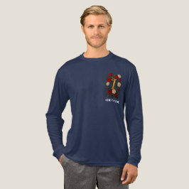 Verzauberte Kletterrosen Anfangsbuchstabe „I“ Tri-Blend Shirt