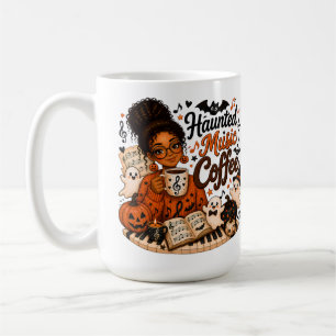 Verzauberte Musik Kaffee Halloween Klavier Tasse G