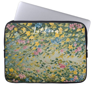 Verzauberte Passage: Pastelheimlich Garten Laptopschutzhülle