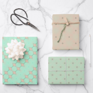 verzauberte Pastellfolie Geschenkpapier Set