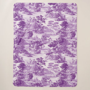 Verzauberte Sammlung des Violettales Sherpadecke