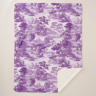 Verzauberte Sammlung des Violettales Sherpadecke
