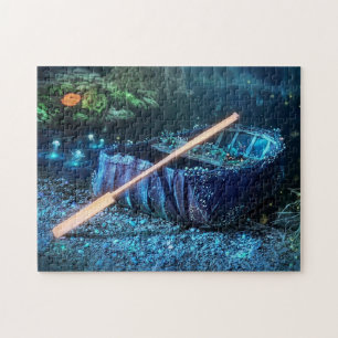 Verzauberte walisische Coracle - Biolumineszente K