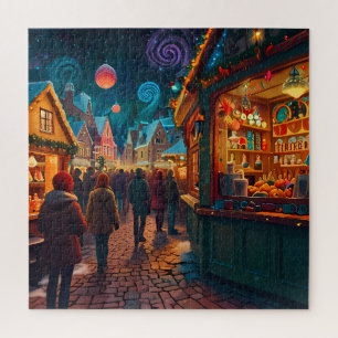 Verzauberte Weihnachtsmarkstadt Winterwunderland