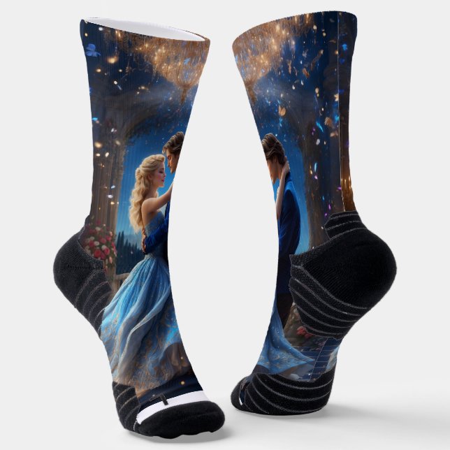 Verzauberter Abend Waltz Socken (Gewinkelt)