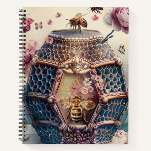 Verzauberter Bienengarten Fantasy (11) Notizbuch