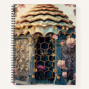 Verzauberter Bienengarten Fantasy (3) Notizbuch