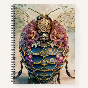 Verzauberter Bienengarten Fantasy (4) Notizbuch