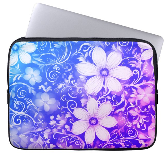 Verzauberter Blossom Electronics Bag Laptopschutzhülle (Vorderseite)