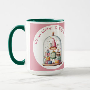 Verzauberter Elf Weihnachten am Nordpol Tasse