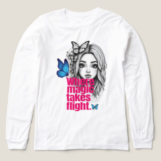 Verzauberter Flug Tri-Blend Shirt
