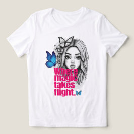 Verzauberter Flug Tri-Blend Shirt