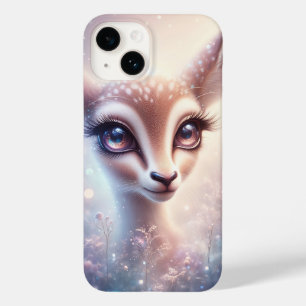 Verzauberter Himmelsjunghirsch Kunst Funkelnde Gal Case-Mate iPhone 14 Hülle