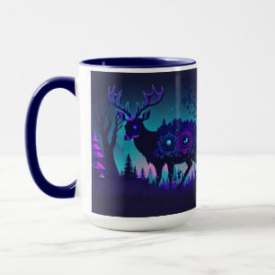 Verzauberter Hirsch Tasse