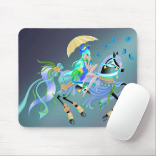 Verzauberter Pferderitt Mousepad