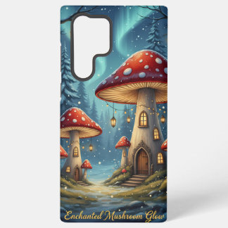 Verzauberter Pilz Glow Samsung Case – Magisches Fe Galaxy Hülle