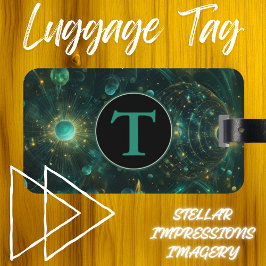 Verzauberter Puls Gepäckanhänger