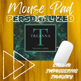 Verzauberter Puls Mousepad