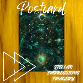 Verzauberter Puls Postkarte