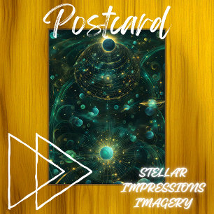 Verzauberter Puls Postkarte