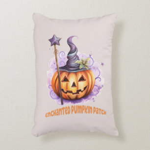 Verzauberter Pumpkin-Patch Dekokissen