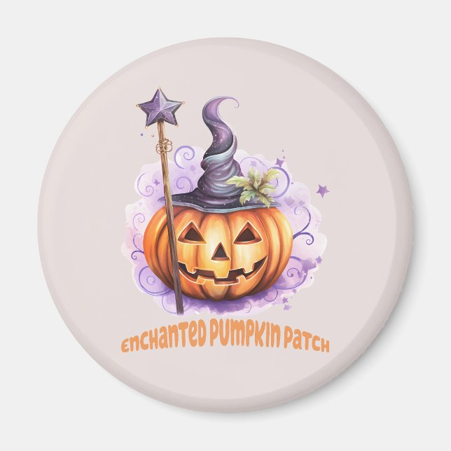 Verzauberter Pumpkin-Patch Magnet (Vorne)