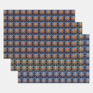 verzauberter Schnee Geschenkpapier Set