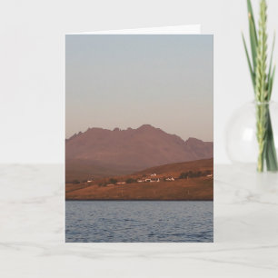 Verzauberter Sonnenuntergang Rauschende Cuillins H Karte