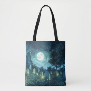 Verzauberter spukhafter Friedhof Tasche