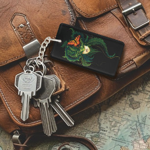 Verzauberter Wald Dryade Frau Schmetterling Fantas Schlüsselanhänger