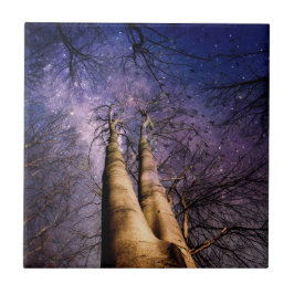 verzauberter Wald Fliese