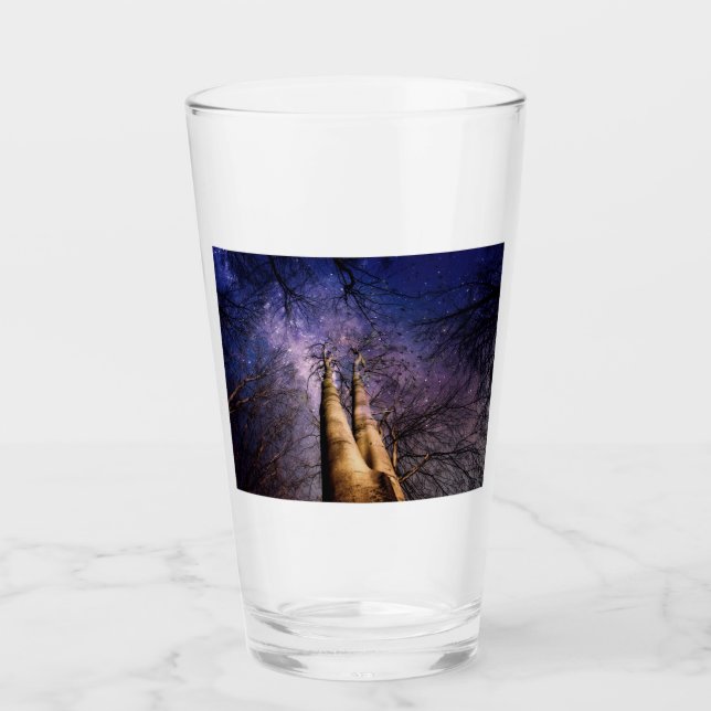 verzauberter Wald Glas (Vorderseite)