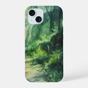 Verzauberter Wald Handyhülle iPhone 15 Hülle