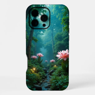 Verzauberter Wald iPhone / iPad-Hülle 16 Pro Max Hülle