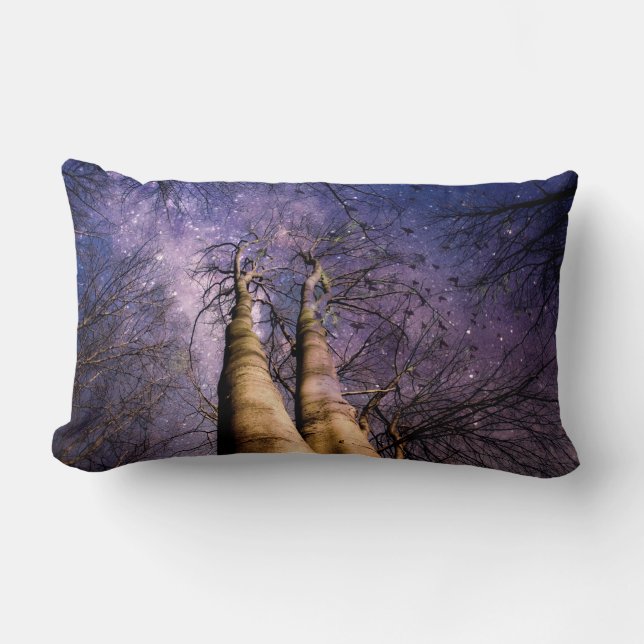 verzauberter Wald Lendenkissen (Vorderseite)