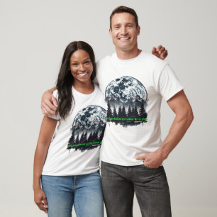 Verzauberter Wald - Mondschein Herren T-Shirt